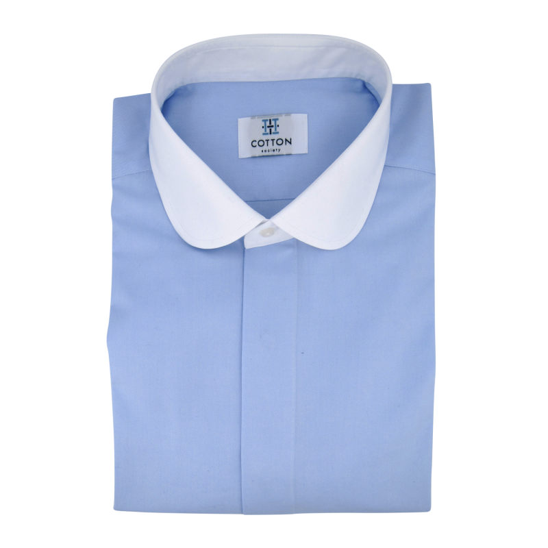 Chemise homme Chambray Uni Rose