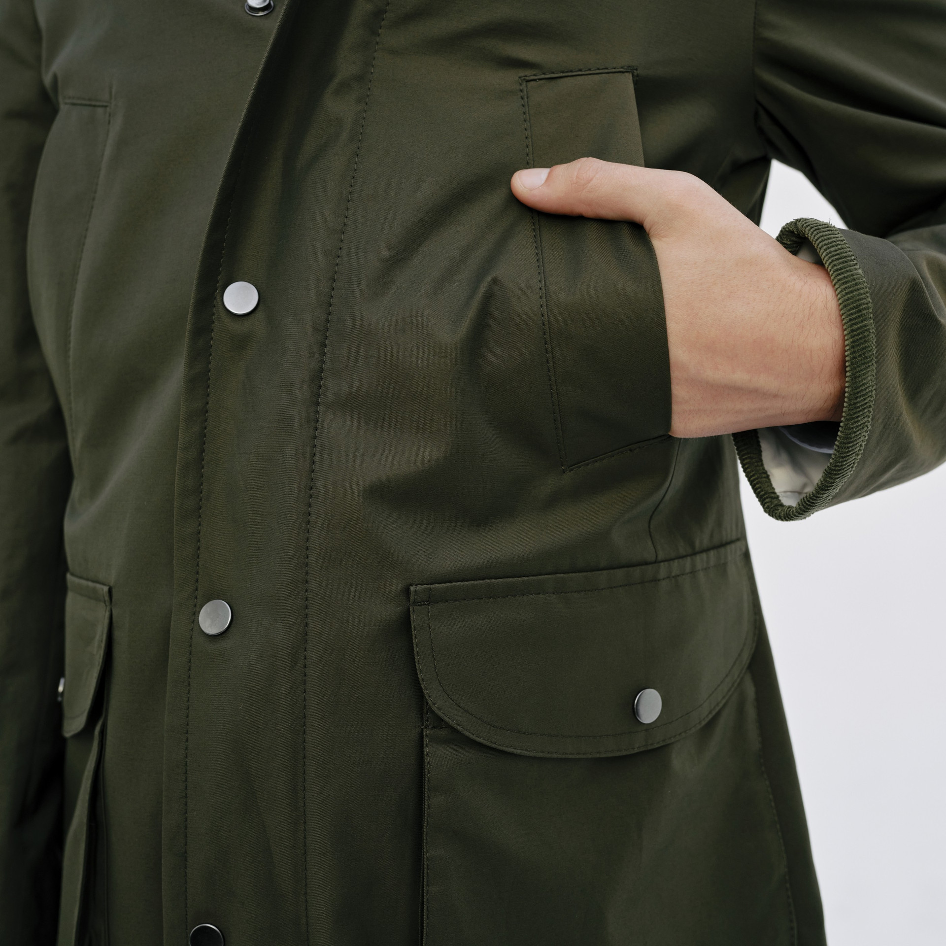 Country Jacket verte forêt imperméable 