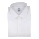 Chemise homme Popeline Uni Blanc