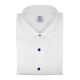 Chemise homme Popeline Uni Blanc