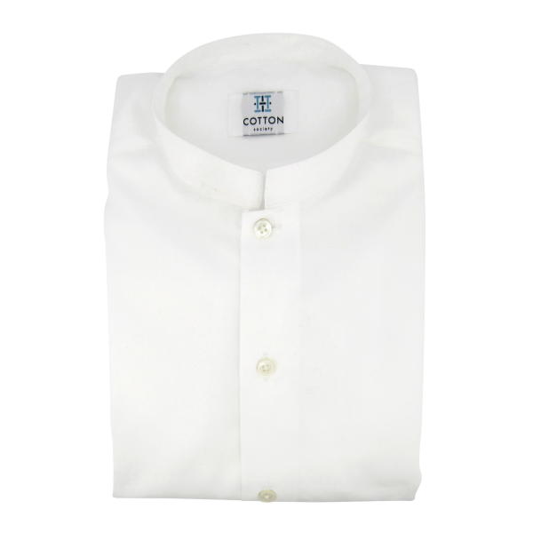 Chemise homme Popeline Uni Blanc