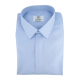 Chemise homme Chevrons Uni Bleu
