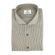 Chemise homme Chambray Rayé Khaki