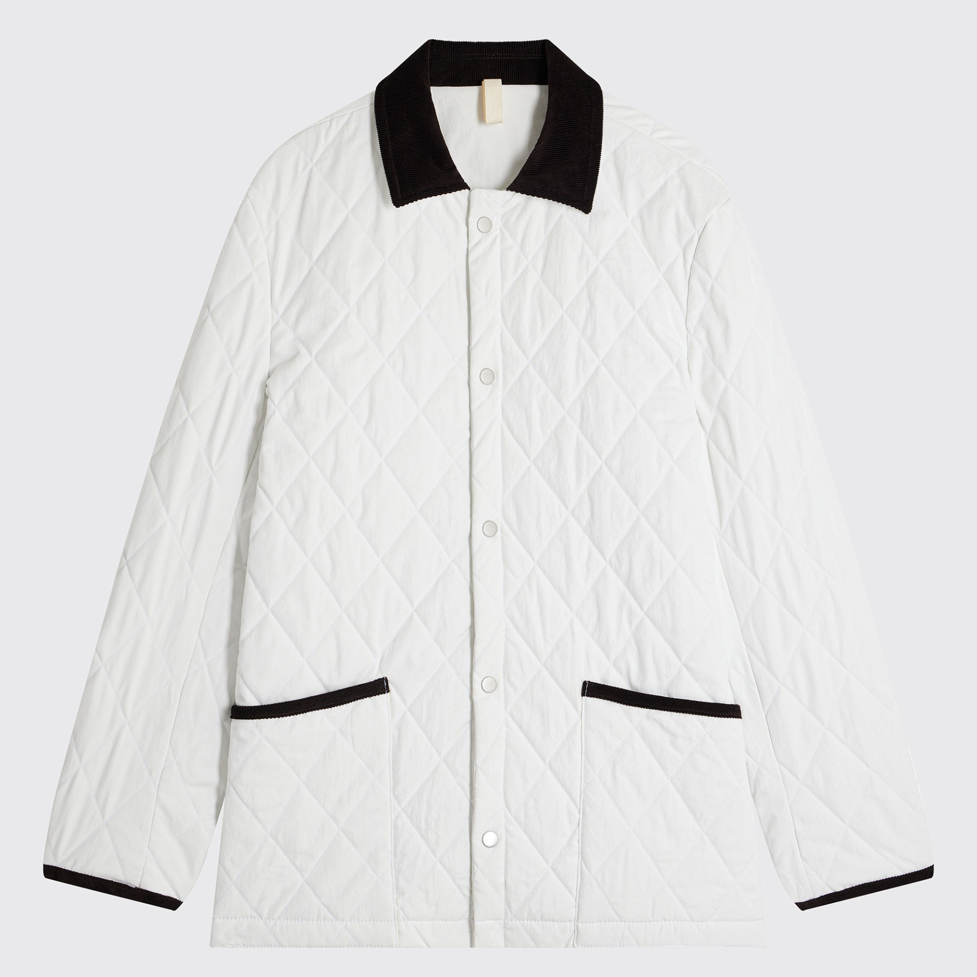 Manteau Matelassé Blanc