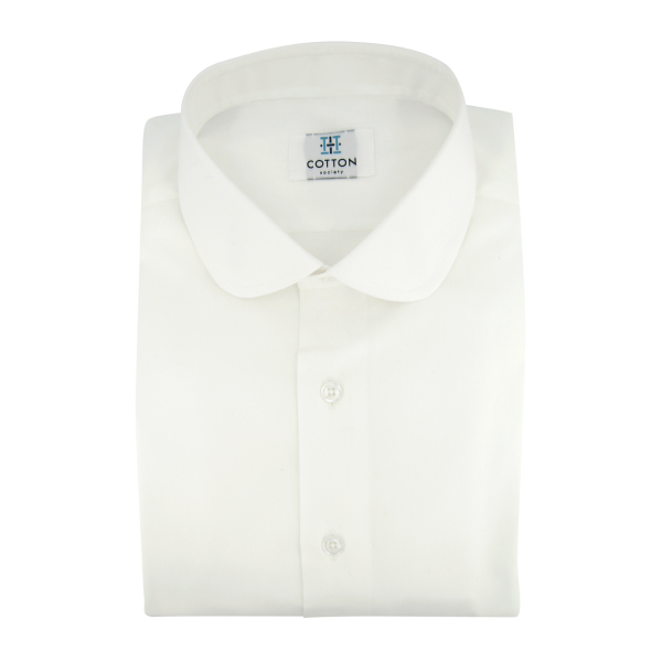 Chemise homme Pin-point Uni Blanc