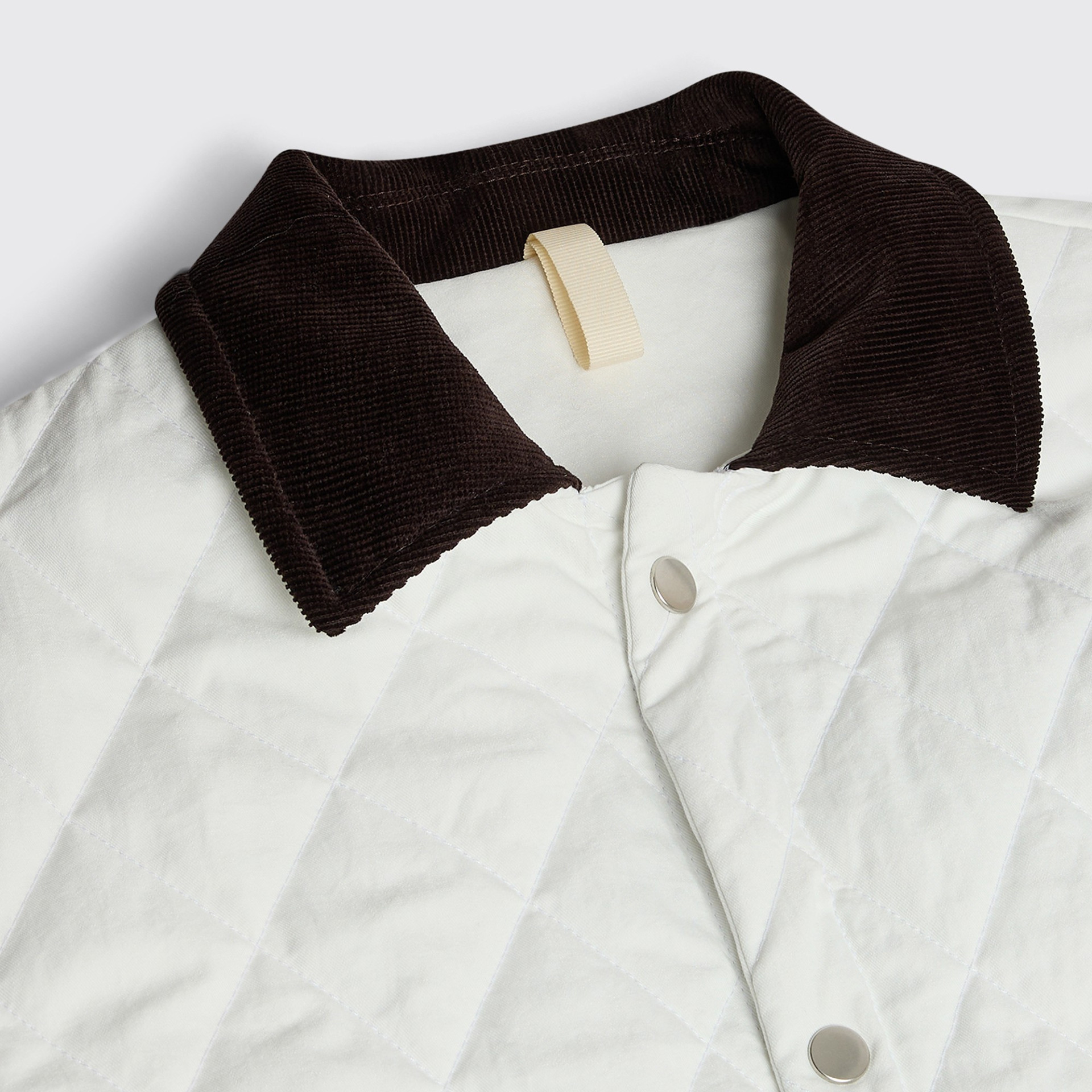 Manteau Matelassé Blanc