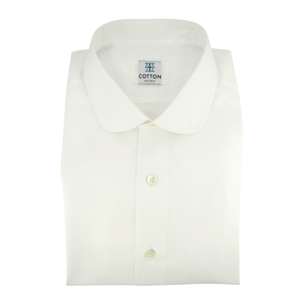 Chemise homme Popeline Uni Blanc