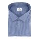 Chemise homme Popeline Carreaux Bleu