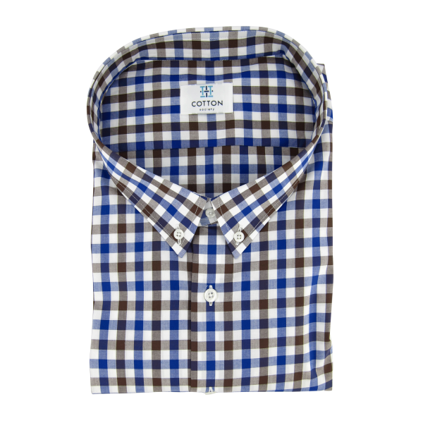 Chemise homme Popeline Rayé Bleu