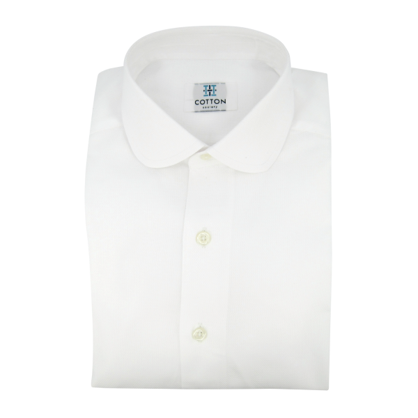Chemise homme Popeline Uni Blanc
