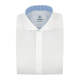 Chemise homme Twill Uni Blanc