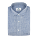Chemise homme Chambray Uni Bleu