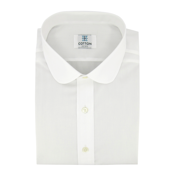 Chemise homme Popeline Uni Blanc