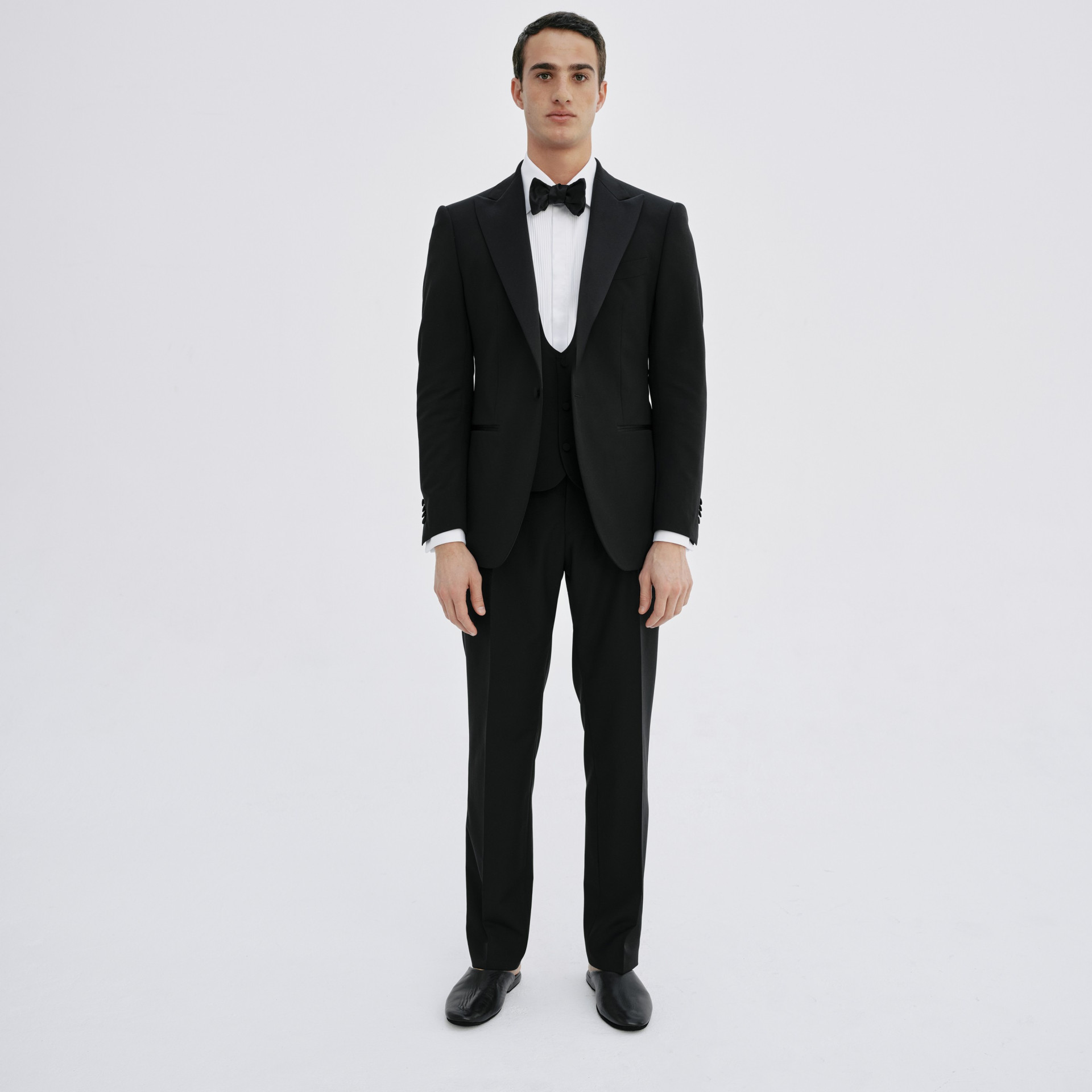 Smoking 3 pièces noir