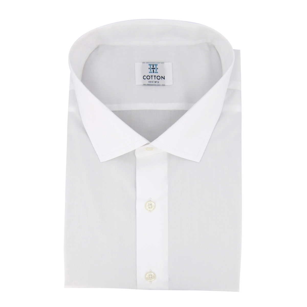 Chemise homme Popeline Uni Blanc