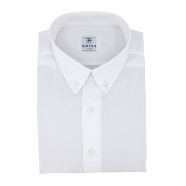 Chemise homme Popeline Uni Blanc