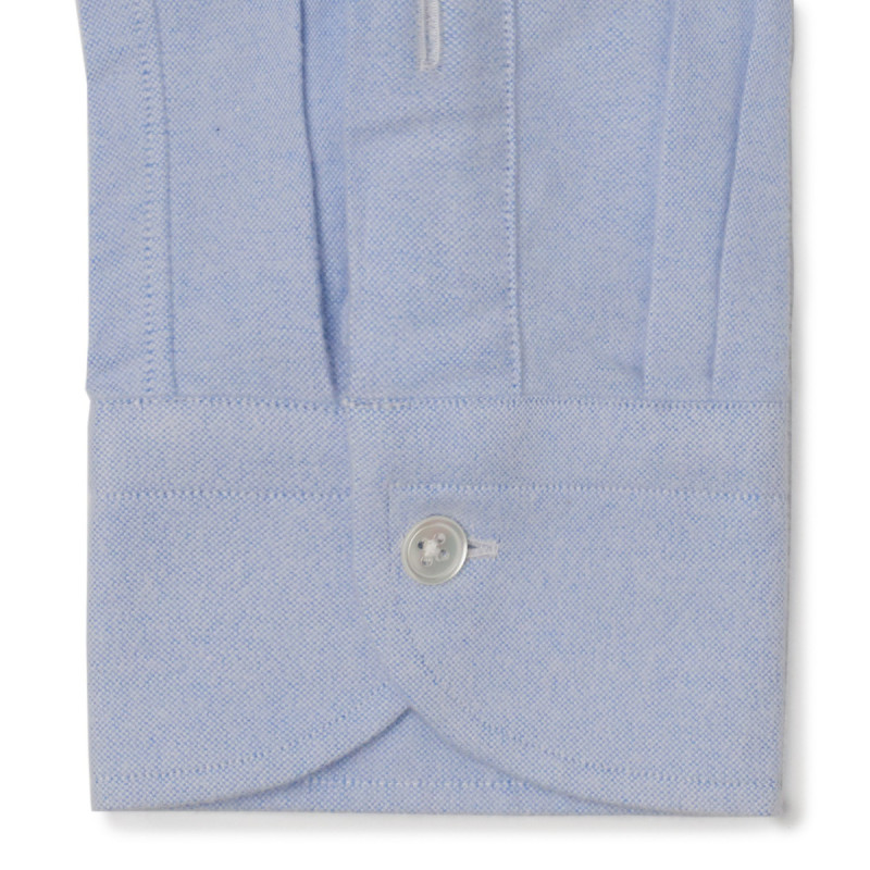 Chemise homme Oxford Uni Bleu