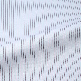 Twill Rayé Violet