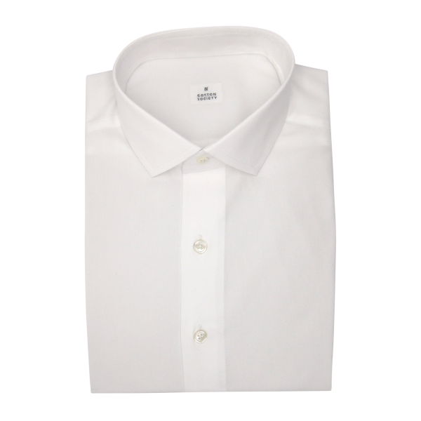 Chemise homme Pin-point Uni Blanc