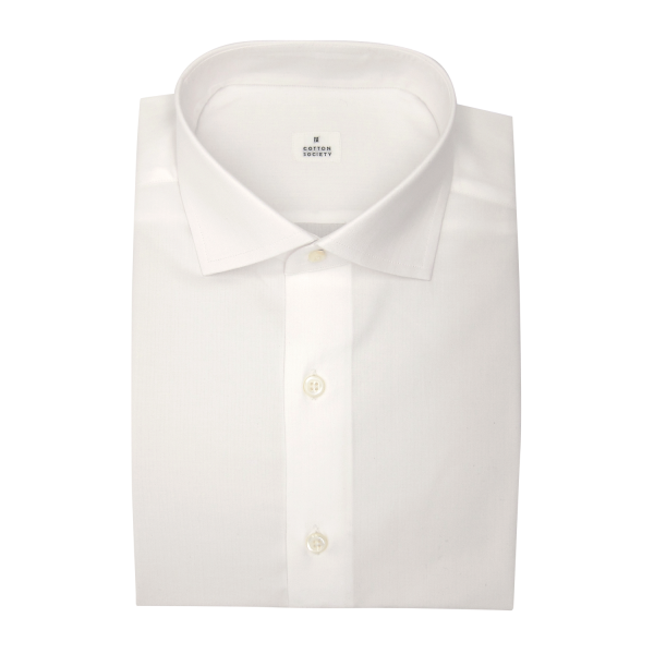 Chemise homme Chevrons Uni Blanc