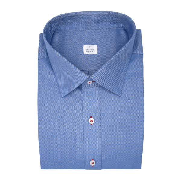 Chemise homme Flannelle Uni Bleu
