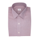 Chemise homme Sergé Uni Rouge et Bleu