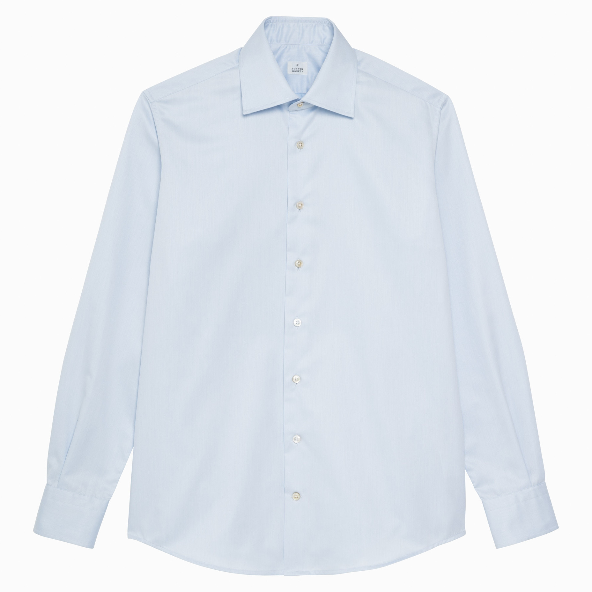 Chemise Twill Uni Bleu