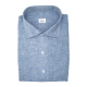 Chemise homme Chambray Uni Bleu