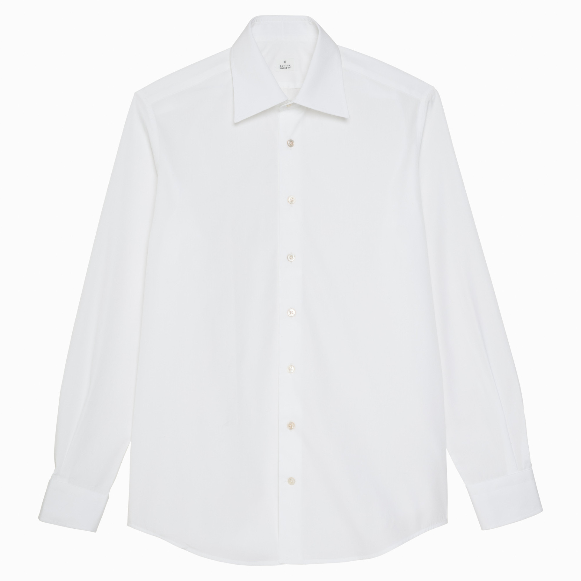 Chemise Popeline Unie Blanche