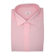 Chemise homme Popeline Uni Rose