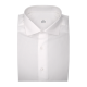 Chemise homme Pin-point Uni Blanc