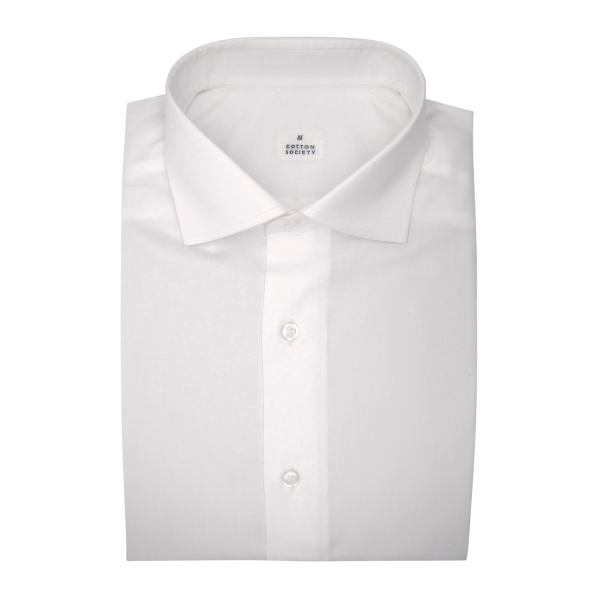 Chemise homme Pin-point Uni Blanc