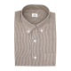 Chemise homme Chambray Rayé Khaki