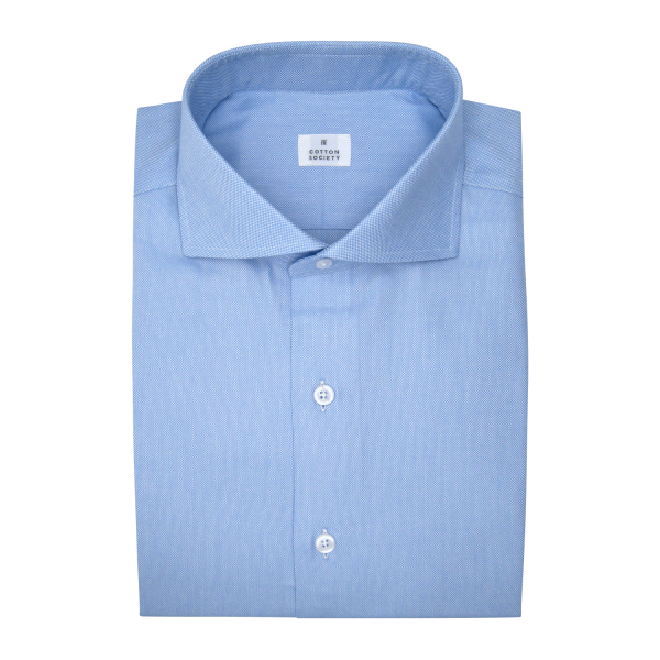 Chemise homme Twill Uni Bleu