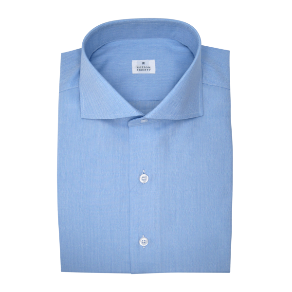 Chemise homme Twill Rayé Bleu