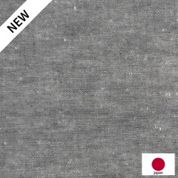 Chambray Japonais Uni Noir