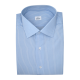 Chemise homme Popeline Carreaux Bleu