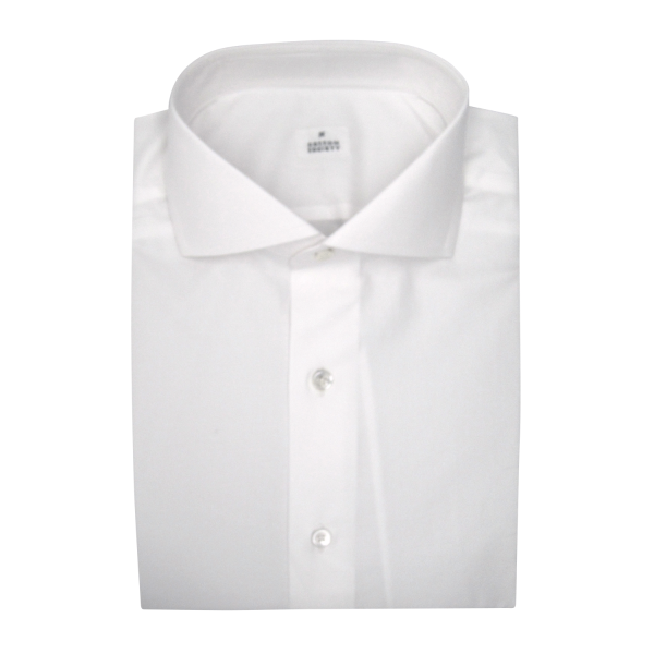 Chemise homme Twill Uni Blanc