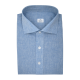 Chemise homme Chambray Uni Blanc Cassé