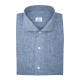 Chemise homme Chambray Uni Bleu