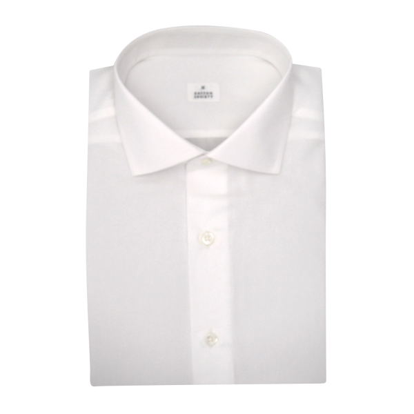 Chemise homme Popeline Uni Blanc