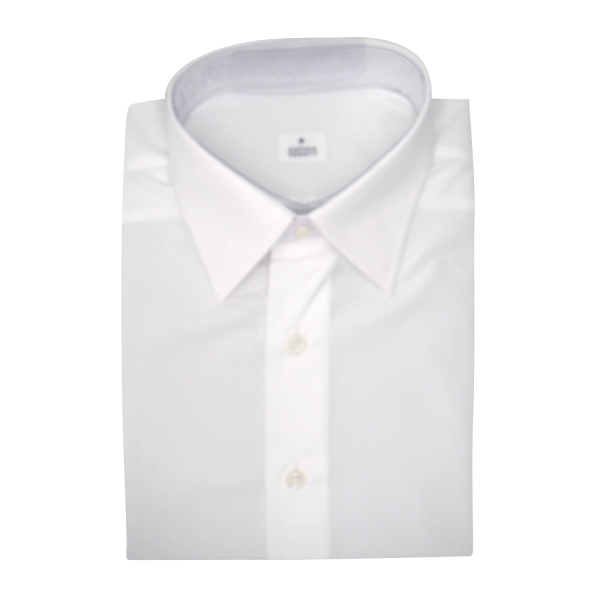Chemise homme Popeline Uni Blanc
