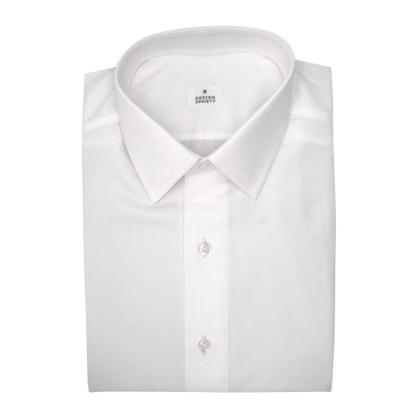 Chemise homme Twill Uni Blanc