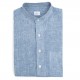 Chemise homme Chambray Uni Bleu