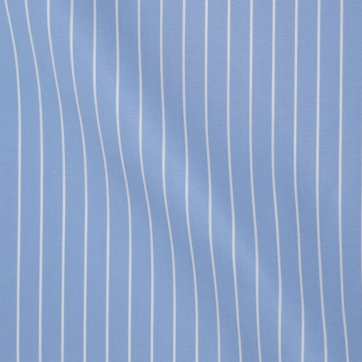 Chemise Popeline Rayée Bleue