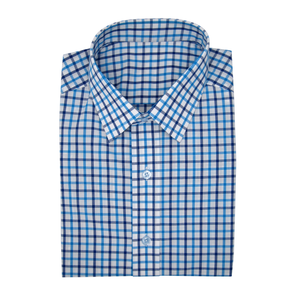 Chemise homme Chambray Uni Bleu