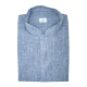 Chemise homme Chambray Uni Bleu