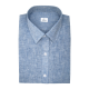 Chemise homme Chambray Uni Bleu