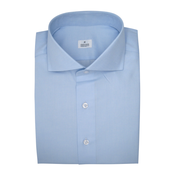 Chemise homme Chambray Uni Blanc Cassé
