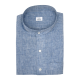 Chemise homme Chambray Uni Bleu